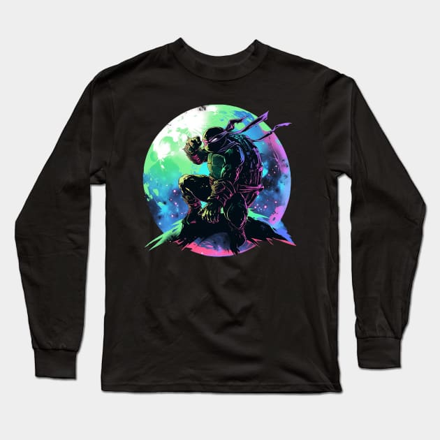 donatello Long Sleeve T-Shirt by piratesnow